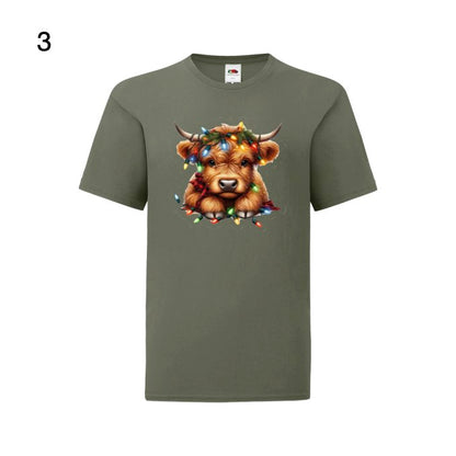 Kids - Christmas Highland Cows - Images x38