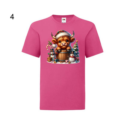 Kids - Christmas Highland Cows - Images x38