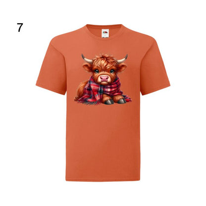 Kids - Christmas Highland Cows - Images x38