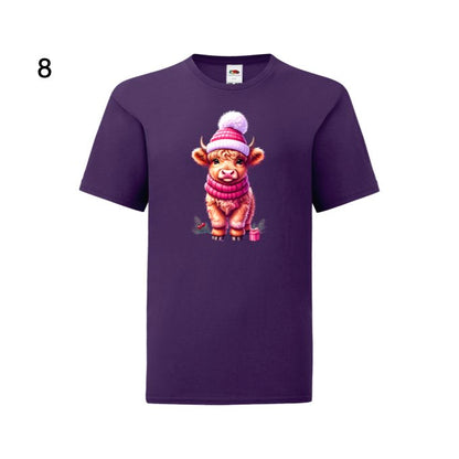 Kids - Christmas Highland Cows - Images x38