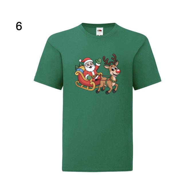 Kids - Christmas Santa & Reindeers - Images x27