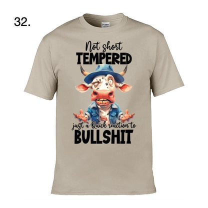 Adult - Sarcastic Sayings with Cows - 28x  images