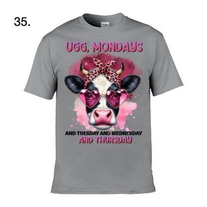 Adult - Sarcastic Sayings with Cows - 28x  images