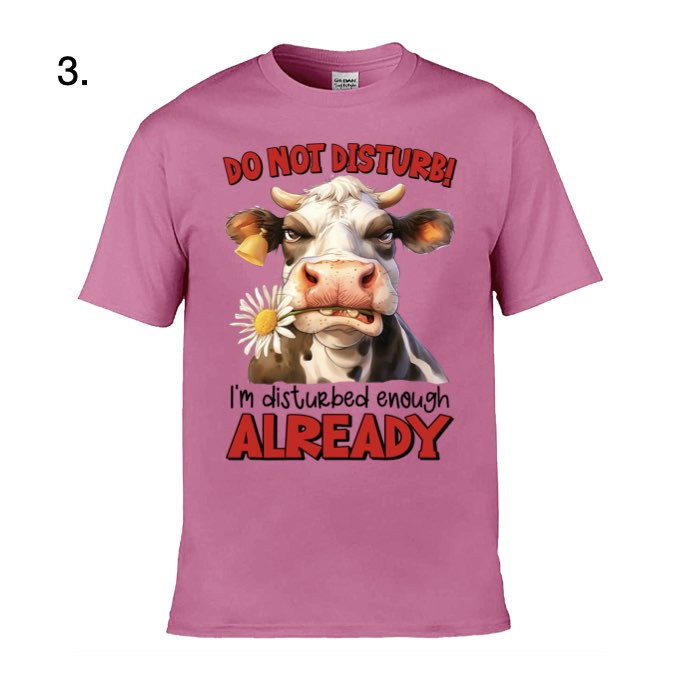 Adult - Sarcastic Sayings with Cows - 28x  images