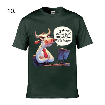 Adult - Sarcastic Sayings with Cows - 28x  images