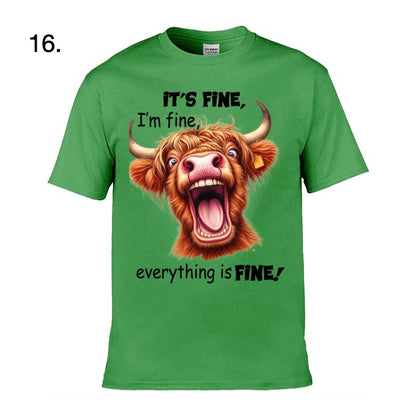 Adult - Sarcastic Sayings with Cows - 28x  images