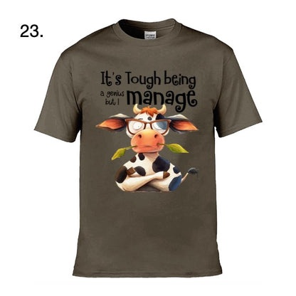 Adult - Sarcastic Sayings with Cows - 28x  images