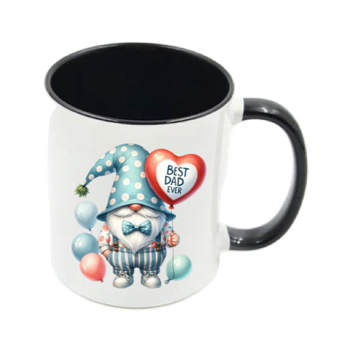Mug - 11oz - Fathers Day - 'Best Ever Dad' Gnome