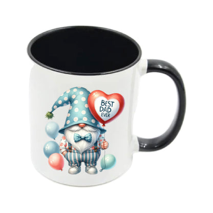 Mug - 11oz - Fathers Day - 'Best Ever Dad' Gnome