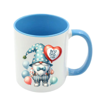 Mug - 11oz - Fathers Day - 'Best Ever Dad' Gnome