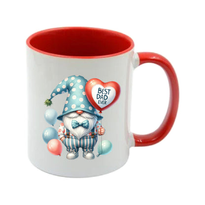 Mug - 11oz - Fathers Day - 'Best Ever Dad' Gnome
