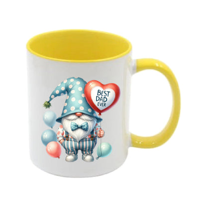 Mug - 11oz - Fathers Day - 'Best Ever Dad' Gnome