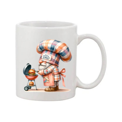 Mug - 11oz - Fathers Day - 'Best Dad' Gnome