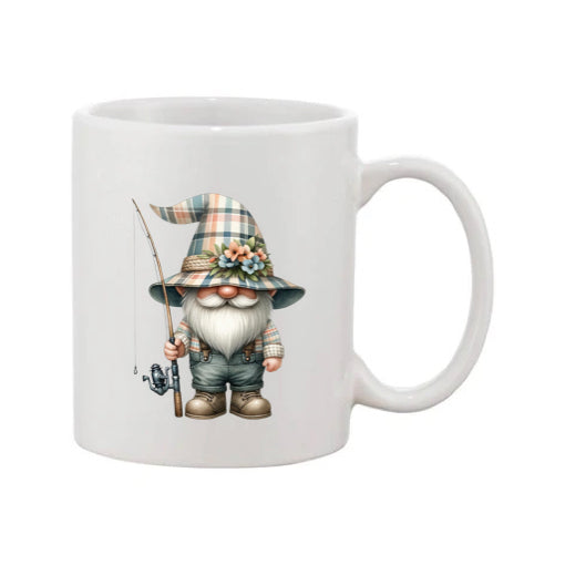 Mug - 11oz - Fathers Day - Fishing Gnome