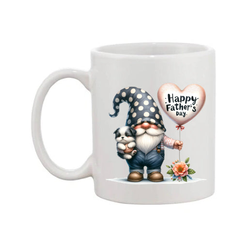Mug - 11oz - Fathers Day - Happy Fathers Day Gnome 3