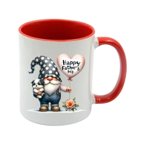 Mug - 11oz - Fathers Day - Happy Fathers Day Gnome 3
