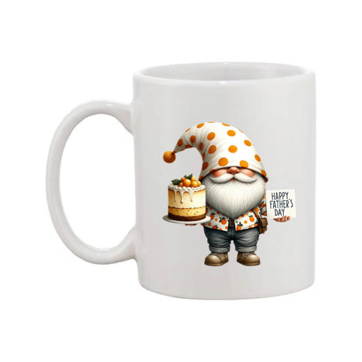 Mug - 11oz - Fathers Day - Happy Fathers Day Gnome 4