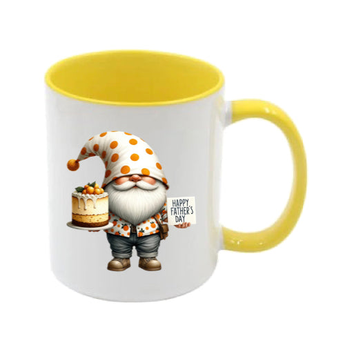 Mug - 11oz - Fathers Day - Happy Fathers Day Gnome 4