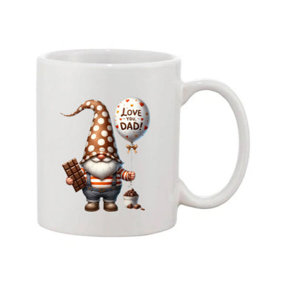 Mug - 11oz - Fathers Day - 'Love You Dad' Gnome