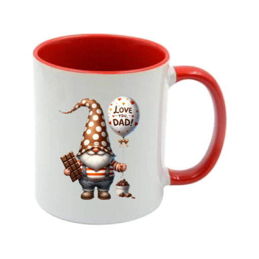 Mug - 11oz - Fathers Day - 'Love You Dad' Gnome