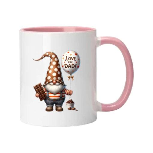 Mug - 11oz - Fathers Day - 'Love You Dad' Gnome