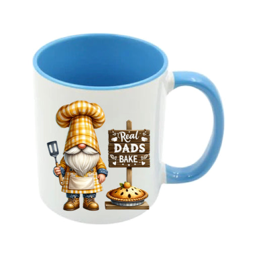 Mug - 11oz - Fathers Day - 'Real Dads Bake' Gnome