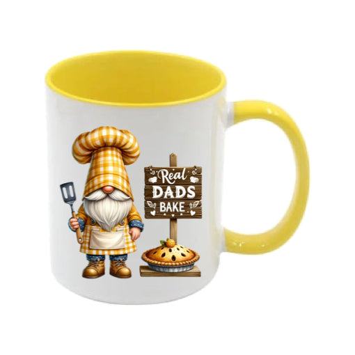 Mug - 11oz - Fathers Day - 'Real Dads Bake' Gnome