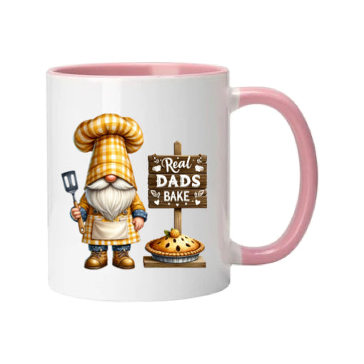 Mug - 11oz - Fathers Day - 'Real Dads Bake' Gnome