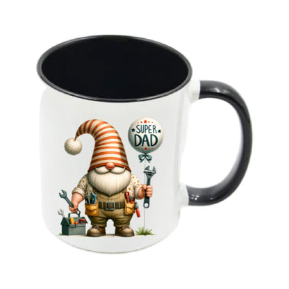 Mug - 11oz - Fathers Day - 'Super Dad' Gnome