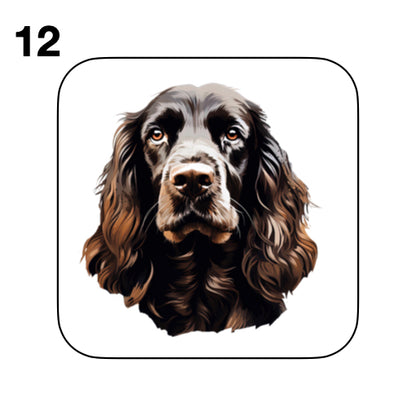 Coasters - 48x different images of Cocker Spaniel dog breed