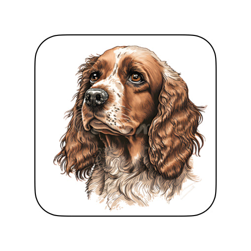 Coasters - 48x different images of Cocker Spaniel dog breed