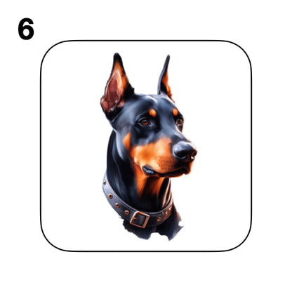 Coasters - 42x different images of Doberman dog breed