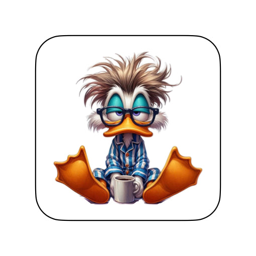 Coasters of Ducks in PJ's