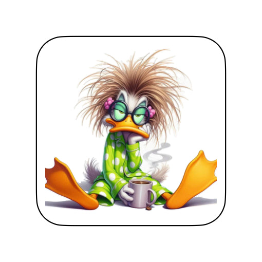 Coasters of Ducks in PJ's