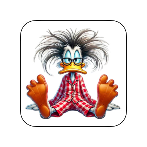 Coasters of Ducks in PJ's