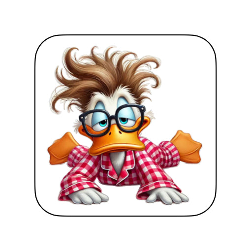 Coasters of Ducks in PJ's