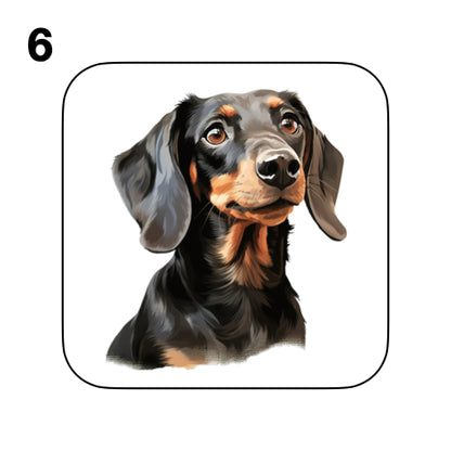 Coasters - 53x different images of Dachshund dog breed