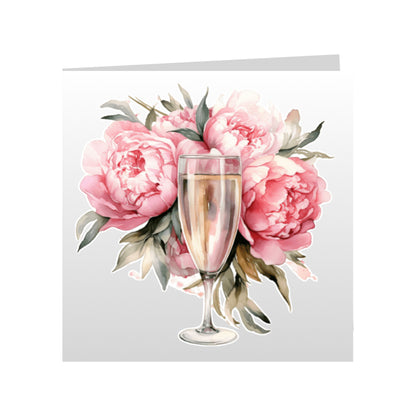 Square Greeting Cards for Engagements & Weddings