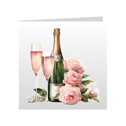 Square Greeting Cards for Engagements & Weddings