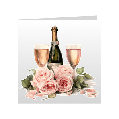 Square Greeting Cards for Engagements & Weddings