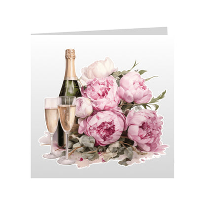 Square Greeting Cards for Engagements & Weddings