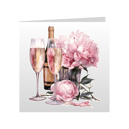 Square Greeting Cards for Engagements & Weddings