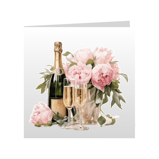 Square Greeting Cards for Engagements & Weddings