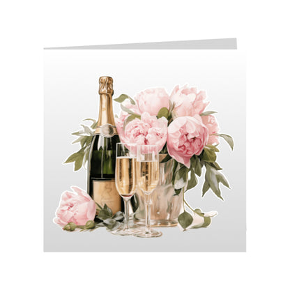 Square Greeting Cards for Engagements & Weddings