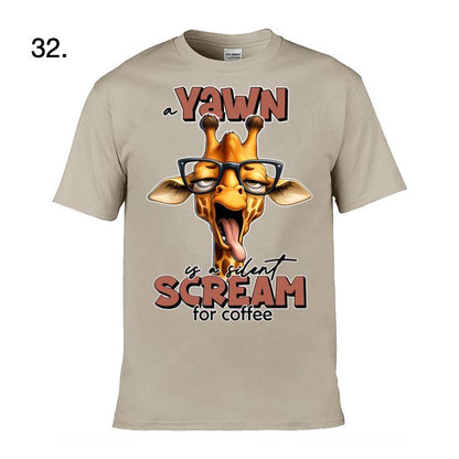 Adult - Sarcastic Sayings with Giraffes - 10  images