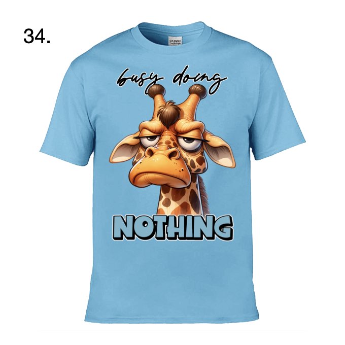 Adult - Sarcastic Sayings with Giraffes - 10  images