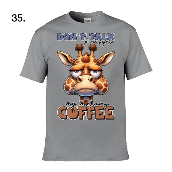 Adult - Sarcastic Sayings with Giraffes - 10  images