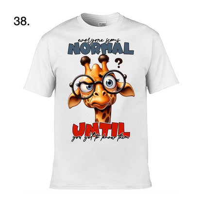 Adult - Sarcastic Sayings with Giraffes - 10  images