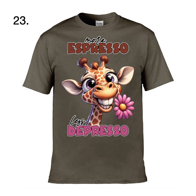 Adult - Sarcastic Sayings with Giraffes - 10  images