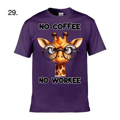 Adult - Sarcastic Sayings with Giraffes - 10  images